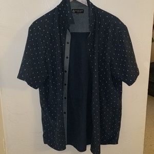 SAHARA CLUB XL ANCHOR BUTTON UP